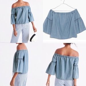 Madewell Off the Shoulder top